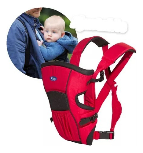 Mochila Porta Bebé 2 En 1 By Bag Kiddy Faja Lumbar 2 Posic