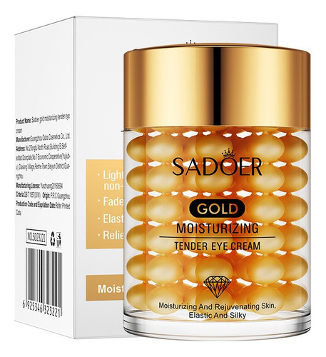 Sadoer Crema Hidratante Contorno De Ojos Gold 60g DVICP