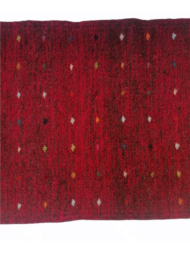 Imagen 2 de 2 de Camino De Mesa, Color Rojo Jaspeado Y Negro, Aripo.