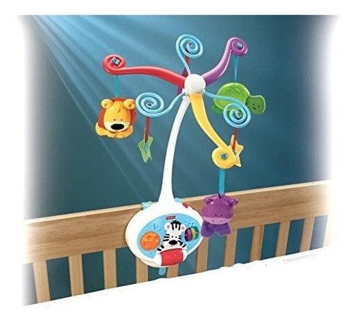 Imagen 3 de 3 de Movil Activity 2 En 1 Fisher Price