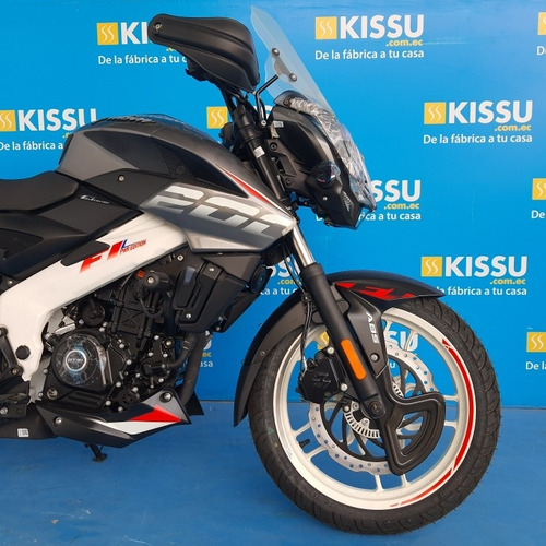 Imagen 3 de 10 de Moto Pulsar Ns200 Fi 200cc Año 2022 0km Gratis Casco Nueva