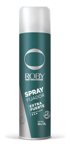 3un Roby Fijador Extra Fuerte Spray 390ml