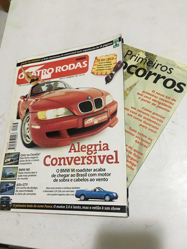 Quatro Rodas Nº 463 De 02/1999 (bmw / Mercedes Slk)