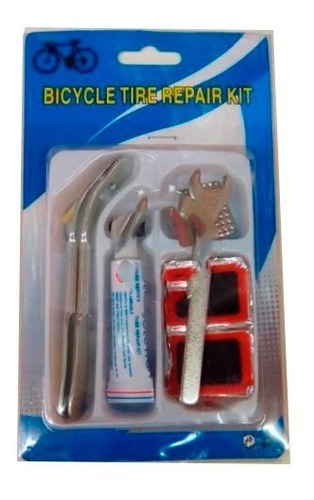 Kit Reparacion Camara Bicicleta Pinchazo Con Herramienta