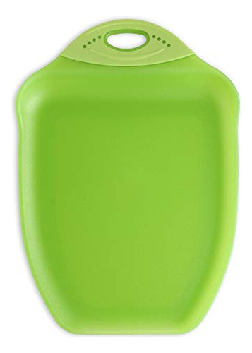 Tabla De Cortar Dexas Chop & Scoop, 9.5x13 Pulgadas, Verde S