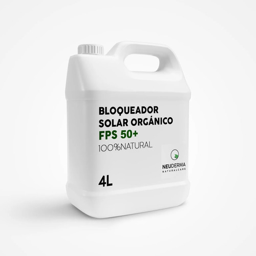 Bloqueador Solar Fps 50 Neuderma 4 Litros Granel