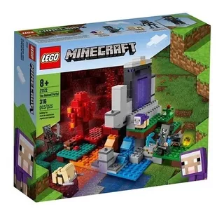 Lego Minecraft 21172 - El Portal En Ruinas (316 Piezas)