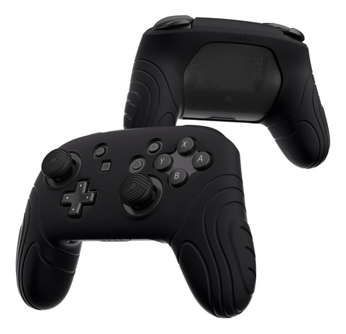Funda De Silicona Para Nintendo Switch Pro Control Negra