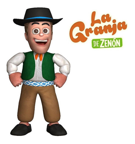 Clarin Colección Granja De Zenon Set De Vinilos Decoractivos Color Blanco