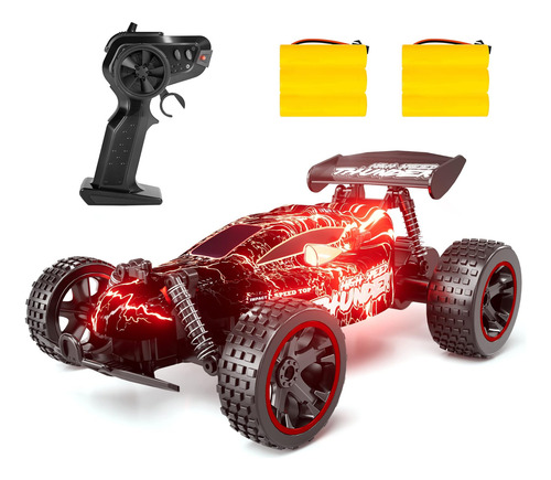 Juguete A Control Remoto Tecnock Buggy Rojo1