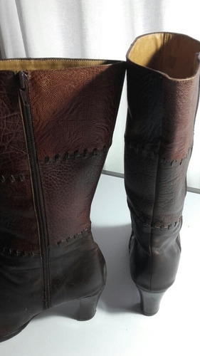 Botas Color Chocolate