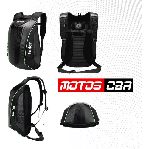 Mochila Moto Rígida 31lt Alta Velocidad Motoscba P