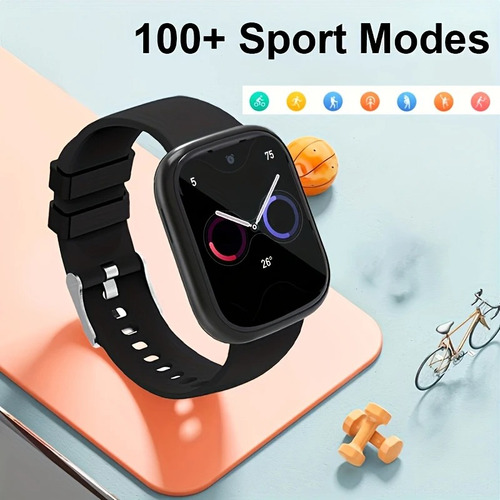 Smartwatch Reloj Inteligente 1.85 '' Android Ios Color Rosa