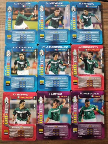 50 Tarjetas Futcard 2005 Selección Mexicana