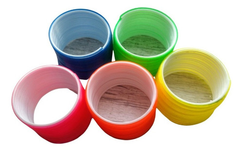 100 Pzs Slinky Resorte Gusano Plástico Piñata Fiesta Negocio