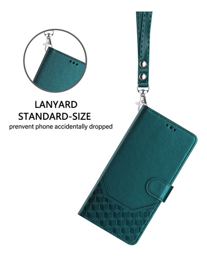 Funda Tipo Cartera Clásica Para Cubot A/ P/ Note/max Series Con Bloqueo Rfid, Correa De Muñeca, Ranuras Para Tarjetas, Cierre Magnético