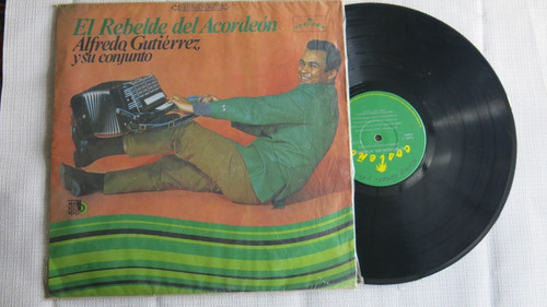 Vinyl Vinilo Lp Acetato Alfredo Gutierrez El Rebelde Del Aco