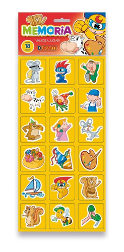 Imagen 1 de 1 de Juego De Memoria Memotest Duravit