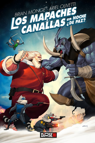 Los Mapaches Canallas En Noche ¿de Paz?, De Ariel Olivetti. Dicese Editorial, Edición 1 En Español