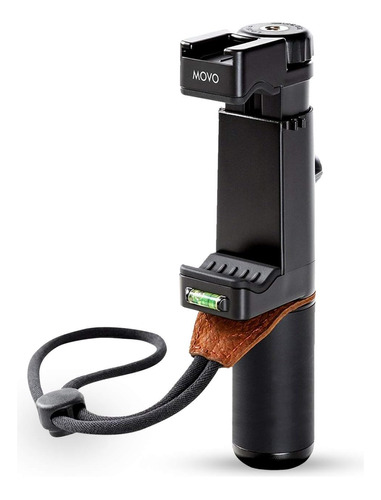 Movo Pr-1 Smartphone Grip Handle Rig With Wrist Strap, Mount