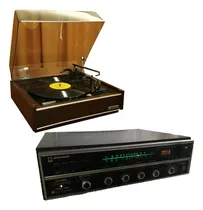 Comprar Tocadiscos Audinac Am 75 Y Fm 900 Sintoamplificador Audinac