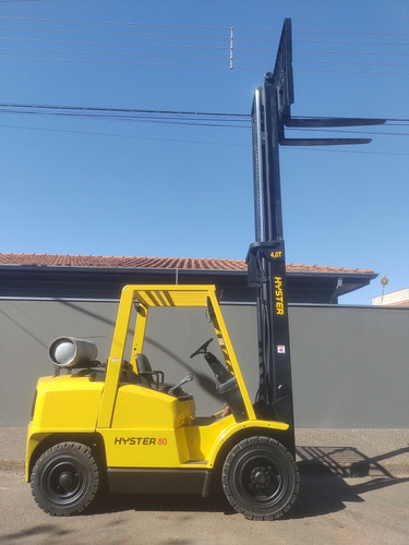Empilhadeira Hyster 4,0t * Automática Com Deslocador * 80 Xm
