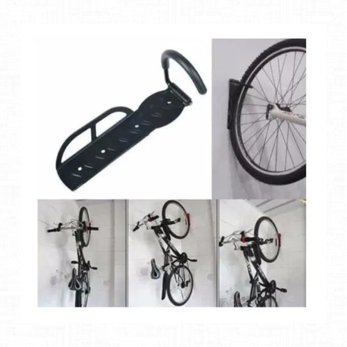 Gancho Para Bicicletas Acero Soporte Muro Madera Cemento Etc