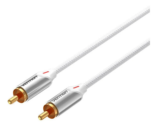 Cable Audio Y Video Rca Vention - Rca Macho A Rca Macho - 3 Metros - Cable Premium Blindado Trenzado - Hi-fi Stereo - Para Home Theater / Smart Tv / Barra Sonido / Parlante - Bcrii