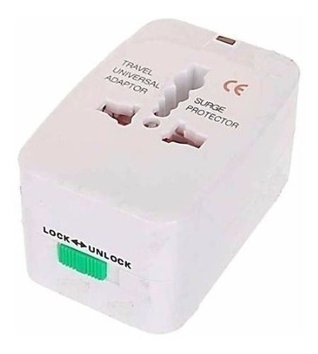 Adaptador Tomada Universal Internacional Uk Eua Europa Asia