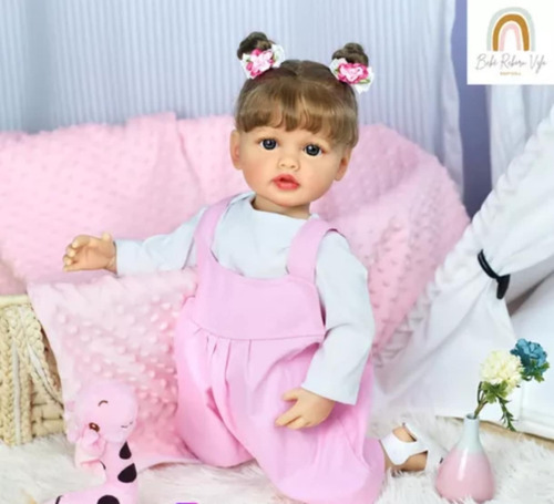 Bebe Reborn Original Vinilo Completo Isabela Doll