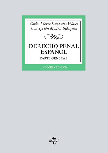 Libro Derecho Penal Espaã±ol - Landecho Velasco, Carlos M...