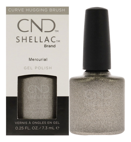 Esmalte De Uñas Cnd Shellac Mercurial 7,39 Ml