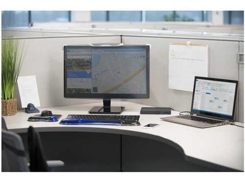 Imagen 4 de 4 de Mouse Pad Kensington Duo Gel 9.625" x 7.625" blue/black