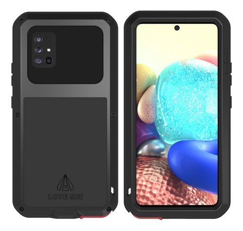 Estuche Antigolpes Love Mei Powerful Para Samsung Galaxy A71