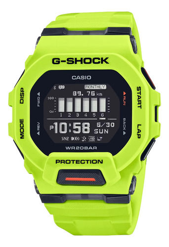 Reloj Casio G-shock Hombre Bluetooth Gbd-200 Agente Oficial