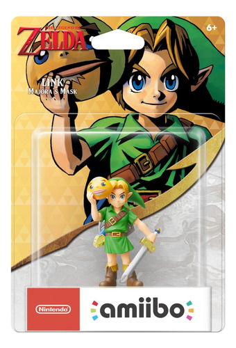 Nintendo Amiibo Link (majora's Mask) The Legend Of Zelda