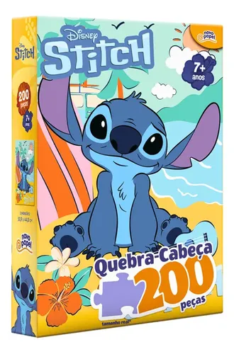 Quebra Cabeça Disney Stitch 200 Peças - Toyster 8093 | MercadoLivre