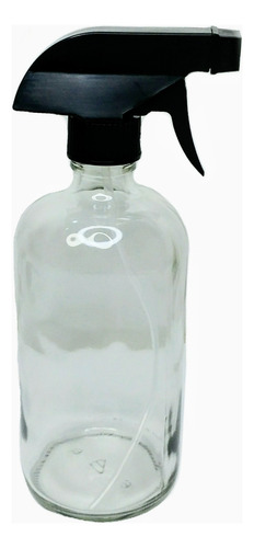 5 Botella De Vidrio 250ml Con Atomizador Spray