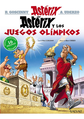 Asterix Y Los Juegos Olimpicos Edicion 2024, De Goscinny, René. Astérix, Vol. 1. Editorial Editorial Bruño, Tapa Dura En Español