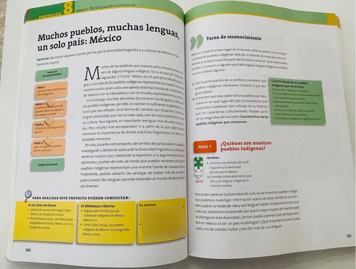 Un Libro - Español Secundaria Primer Grado
