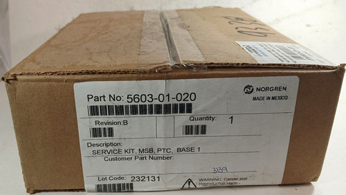 1 New Norgren Paccar 5603-01-020 Base 1 Service Kit Nib ***m