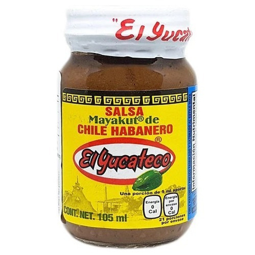 Salsa Mayakut De Chile Habanero 105ml