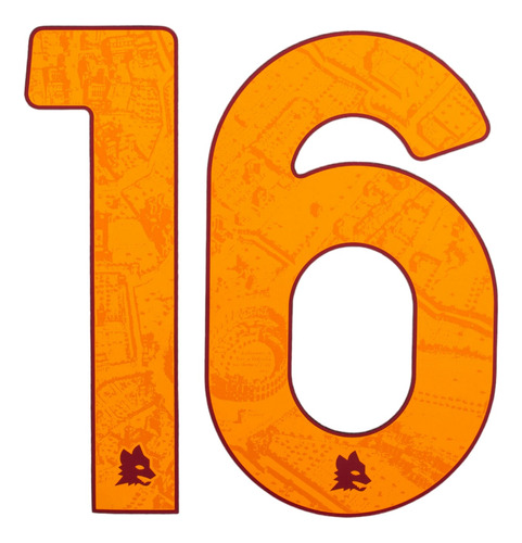 Estampado Nombre Numero 16 De Rossi  Roma (no Camiseta)
