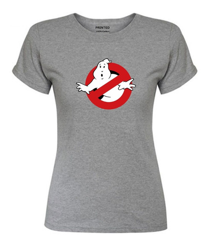 Polera Mujer Estampada Cazafantasmas - Ghostbusters