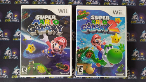 Imagen 1 de 3 de Paquete Super Mario Galaxy 1 Y 2