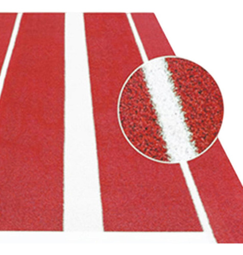 Colchoneta De Lanzamiento De Sóftbol Para Rojo 92x244cm