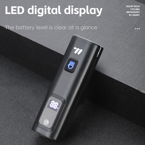 Luz De Bicicleta Tipo C, Linterna Frontal Recargable