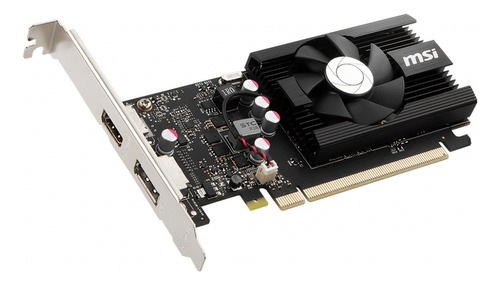 Placa de video Nvidia MSI GeForce 10 Series GT 1030 GEFORCE GT 1030 2GD4 LP OC OC Edition 2GB