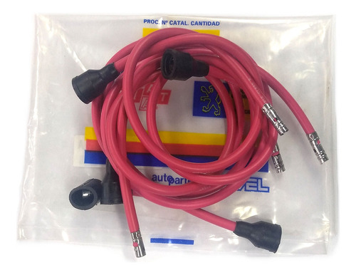 Cables Bujias Peugeot 504 Pick Up 1.8 2.0 Cable Bobina Largo