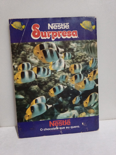 Álbum Nestlé Surpresa Viagem Ao Fundo Do Mar, Algumas Figura (Usado)
